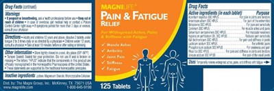Mgni0013 Pain Fatigue Relief Lbl